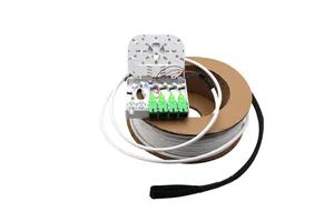 4 Port Fiber Optic Wall Outlet Termination Box, Factory Price Wall Outlet Fiber Faceplate with Fiber Pigtail - Shenzhen Opelink Communication Technology Co., Ltd. - China