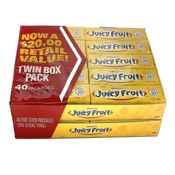 Juicy Fruit Gum Classic Sweet Taste Chewing Candy Product For Stores Online Shops And Resellers With Premium - TRADECENTRIC LLC - United States