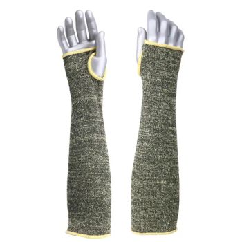 Kevlar Aramid Flame Retardant and Cut Resistant Arm Sleeve Wrist Protector with Thumb Holes - Shanghai July Textile Co.,Ltd - China