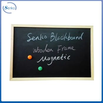 Kids Using Green Magnetic Chalkboard with Magnets and Chalks Origin China Trademark Senko HS Code 96100000 Model NO. - Zhangjiagang Senko Import and Export Co., Ltd. - China