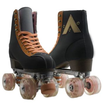 Adult Double Roller Skates Custom Quad Roller Skates Mqq 500 OEM Yes Color Orange Type Skating Bearing ABEC-7 Age Group - Dongguan Sporting Goods Co., Ltd. - China
