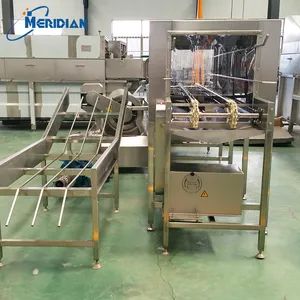 Electric High-Pressure Tunnel Washing Machine 220V Adjustable Cleaning Equipment for Poultry Crate Pallet Plastic Box Storage - Meridian Technology Co., Ltd - China