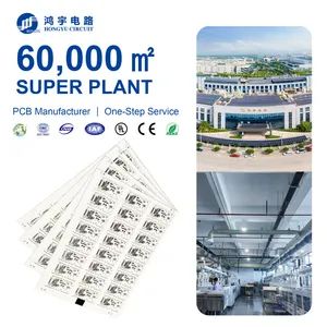 UV-Resistant Double-Sided PCB - 70μ M Copper Solar Garden Lights - Jiangxi Hongyu Circuit Technology Co., Ltd. - China