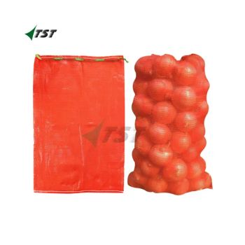 Tubular Mesh Net Bags for Onion Potato Firewood Packing Packing Onion Garlic Potatoes Plastic Tubular Red Yellow Mesh Bag for Packaging Vegetables Bag - Hebei Tuosite Import & Export Trade Co., Ltd. - China