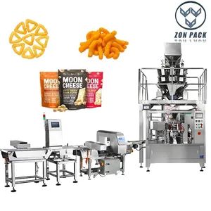 Automatic Snack Chips Puff Food Packing Machine Pre-Made Bag Stand-up Bag Rotary Packing Machine with Multi-Head Weigher - Hangzhou Zhongheng Packaging Machinery Co., Ltd - China