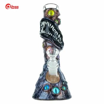 10 Inches Glass Beaker Pipe Hookahs Huggy Wuggy Granny Monster Horror Games Funny Octopus DAB Rigs Playtime Ice Catcher Water Pipe Dry Herb Glass Rig Heady Hall - Jinan Glass International Trade Co., Ltd. - China