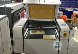 Mini Portable Small Business Ideas Laser Engraving Machine 80W with 3D Printing Ruida Laser Cutting Machines - Guangzhou Disen Electronic Equipment Co., Ltd. - China