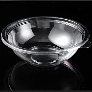 24oz Factory Direct Sales RPET Durable Plastic Salad Bowl Used for Dessert - Dongyang Kaida Plastics Co., Ltd - China