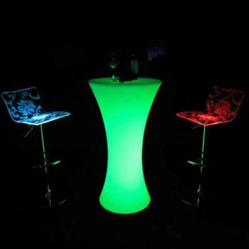 Factory Direct Sell High Quality LED Cocktail Bar Table Plastic Long Bar Table for Discount Party Lights - Shenzhen Color Life Lighting Co., Ltd - China