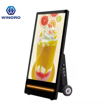 55 Inch Indoor Outdoor Battery LCD Display Advertising Player Digital Signage and Displays for Coffee Shop - Shenzhen Windro Technology Co., Ltd. - China