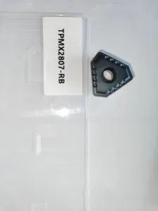 Tpmx2807 Solid Carbide Deep Hole Insert for BTA Drill Head Color Black Origin Dezhou Coating ? Yes Name Tpmx2405rb Stock Most Stock - DEZHOU BTADRILLTOOLS INDUSTRIAL CO., LTD - China