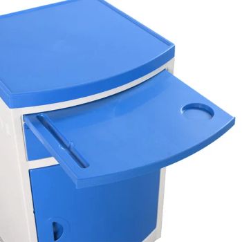 Hospital Furniture ABS Hospital Bedside Cabinets ABS Bedside Locker with Drawer - Hebei Chibang Medical Equipment Co., Ltd. - China