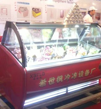 Italian Gelato Ice Cream Showcase - Foshan Caihe Trading Co., Ltd. - China