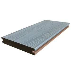Premium Outdoor Wood Plastic Composite Decking Floor for Easy Installation - Shanghai Creative Leader Technology Co., Ltd - China