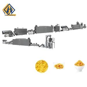 Breakfast Cereal Corn Flakes Snack Food Extruder Machine - Shandong Huake Machinery Technology Co., Ltd. - China