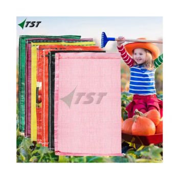 Les Sacs De Filet Green Chilly PP Leno Knitted Plastic Mesh Bags Wholesale Cheaply Leno Mesh Bag for Packaging - Hebei Tuosite Import & Export Trade Co., Ltd. - China