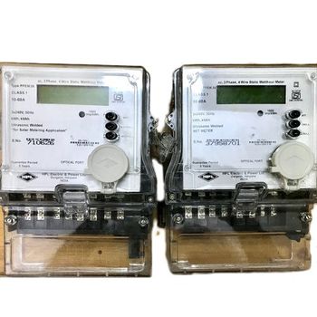 HPL Electric Three Solar Energy Meters, 415 V Phase Three Type Digital Voltage 415 V Weight 1.8 kg Brand HPL Electric Enclosure Engineering - Satyam Works - India