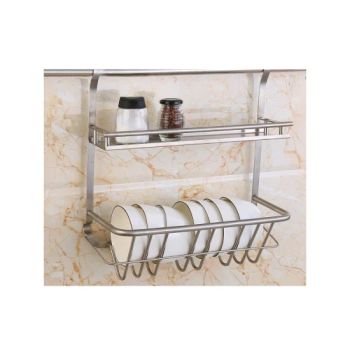 Condiment Storage Rack Double Layer Spice Jars Rack Kitchen Storage Holder Multifunction Kitchen Organizer Storage Shelf Rack - Foshan ZOOKV Kitchen-Bath Co., Ltd. - China