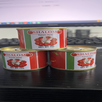 CANNED TOMATO PASTE/Tomato Paste and Puree Color RED Weight (kg) 70G Shelf Life 2 YEARS Certification HALAL Place of Origin - Henan Fanshiyuan Food Co., Ltd - China