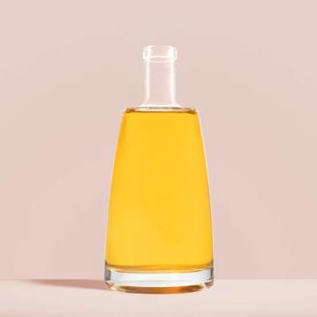 High Flint Gin Whisky Vodka Brandy Liquor Spirit Tequila Glass Bottle with Screw Caps and Corks - Heze Rising Glass Co., Ltd - China