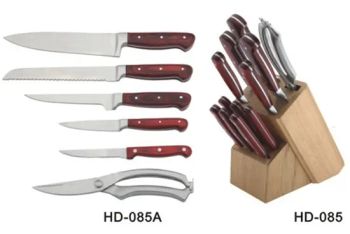 Stainless Steel Kitchen Knife Set, Kitchen Knives Set, Kitchen Scissors (1288) - Yangjiang Yongfeng Industry & Trading Co., Ltd. - China