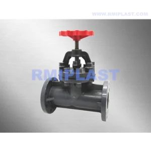 Manual Handle Pph Plastic Globe Valve PP PVC CPVC PVDF Stop Valve of Manual Operated UPVC Globe Valve Flange End Water Valve by JIS ANSI DIN Pn10 for Industrial - NINGBO RMI PLASTIC CO., LTD. - China