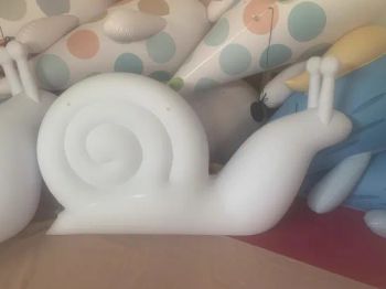 Boyi Event Snail Inflatable Customized White Inflatable Snail for Events Decoration - Guangzhou Caixin Inflatable Products Co., Ltd. - China