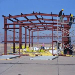 Portal Frame Steel Structure Building Construction for Prefabricated Commercial Warehouse /Industrial Fabricated Workshop /Prefab Office/Farm Metal Shed - Qingdao Cosmo Technology Co., Ltd - China