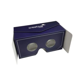 2022 Flat Cardboard Vr 3D Glasses Vr Headsets Branded Google Cardboard 3D Virtual Reality Video Glasses - Shenzhen Lionstar Technology Co., Ltd. - China