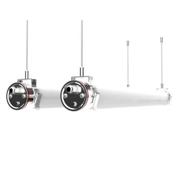 VTP60W 60W Plastic IP69K LED Poultry Light 120-130lm/W 15D Power 60W Origin China IP Grade IP69K Model NO. VTP60W Light Body Material Plastic - Shenzhen Delight Technology Co.,Ltd - China