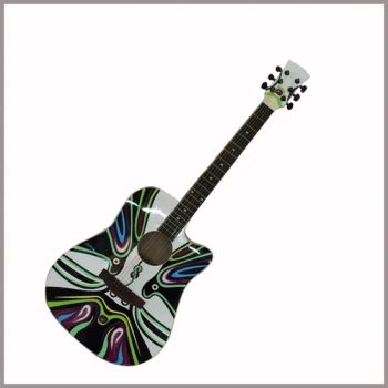 New Customized Acoustic Guitar (GT40A4010) Size 41" Hardware Chrome Brand Gtp / OEM HS Code 92029000 Age Group Children Model NO. - Gootop Industrial Co., Limited - China