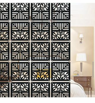 Designer Room Dividers Opacity Full Solid No. Of Panels 1 Panel Partition Type Foldable Material Engineered Wood Suitable For Home, Hotel, Restaurant, School, Hospital, Showroom, - Riddhi Siddhi Trading Co. - India