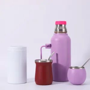 Outdoor Vacuum Insulated Yerba Mate Water Bottle with Custom Logo - Yongkang Vision Industry & Trade Co., Ltd - China
