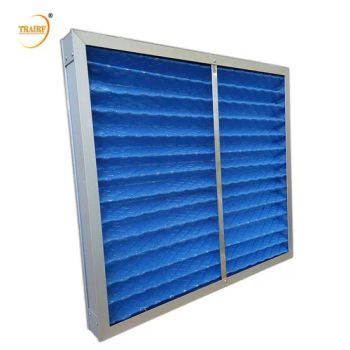 Industrial Air Filter G4 Aluminum Frame Primary Efficiency Folding Air Filters for Air Conditioner Filter - Sichuan Huajie Purification Equipment Co., Ltd - China