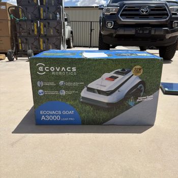 ECOVACS Goat A3000 LiDAR PRO Robotic Lawn Mower for Up to 0.75 Acre, 7.5Ah NEW - Gadgets LLC - United States