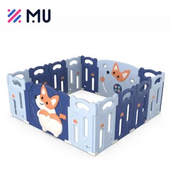 Free Installation Baby Kids' Colorful Folding Plastic Fence Playpens - Market Union Co. Ltd. - China