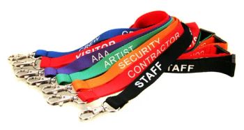 Custom Silk Screen Printed Lanyard Width 16mm Pattern Logo Origin China Name Lanyard HS Code 5806 Style Fashion Color - Jurong Grand Co., Ltd. - China