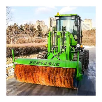 Snow Sweeper with Hydraulic Oil Cooling Radiator Snow Blower Model 4X4 Power 76kw Size Large Fuel Diesel Condition New Weight 8200 Kg - Shandong Xiangjin International Trade Co., Ltd. - China