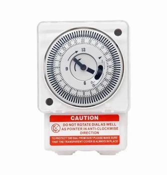 ABS Analog Digital QT Timer, 30 minutes, 230V Material ABS, Abs Voltage 230V, 230v Current Rating 10A, 10a Phase Single, Single - Naina Trading - India