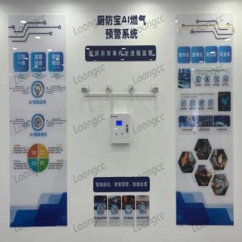 Ai-Kitchen High Temperature Alarm Gas@Smoke Early Warning Kitchen-Aid Systementerprise Edition Global Investment Promotion - Guangdong Loongcc Co., Limited - China