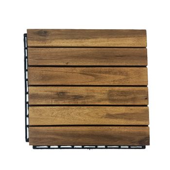 High durable hardwood flooring outdoor Vietnam decking tiles for garden Item no GV0012A - VIET WOOD FURNITURE MANUFACTURING COMPANY LIMITED - Vietnam