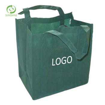 Custom Logo Printed Carry Handle Non Woven Shopping Tote Packaging Bag - SUNSHINE NONWOVEN FABRIC CO.,LTD QUANZHOU - China