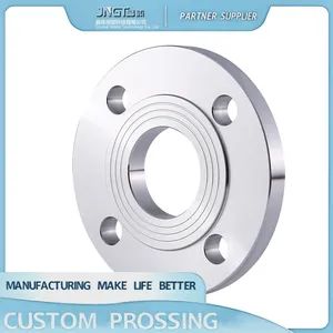 Forged So Blind Slip on Threaded Socket Welding Steel Pipe Plate Weld Neck Threaded Flange - Metal Flange CNC Machining Service - Jiashan Crystal Model Technology Co., Ltd. - China