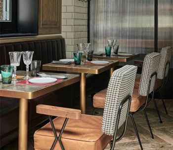 New Design 3 4 Star Hotel Lobby Chairs Modern Restaurant Table Chairs Furniture Set - Foshan Kefan Meishu Houseware Co., Ltd. - China