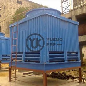 Customized and Low Maintenance Cost GRP Fiberglass FRP Square Cooling Towers - Hebei Yukuo Environmental Technology Co., Ltd. - China