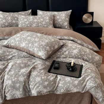 Home Textile Bedding Set King Size Luxury Fabric Duvet Hospital Wholesale Adult Cotton Duvet Cover Linens White Hotel Bed Sheets - Chongqing Meimei Trade Co., Ltd - China