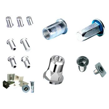 Blind Rivet Nuts and Studs Material Steel Shank Ends Open, Closed Available Sizes Various Sizes Environmental Protection - Bollhoff Fastening Private Limited - India
