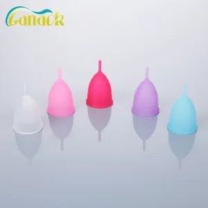 Menstrual Cups Organic Shape Cup Type Regular Length 15-25ml Usage Built-in Time Used Night Warranty 10 Years Model NO. T, S, L - Ningbo Luke Medical Devices Co., Ltd. - China