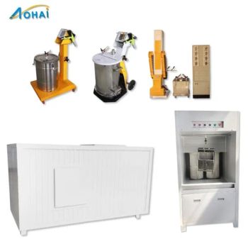 Manual Powder Coat Booth Electrostatic Painting Spray Cabinet - Dezhou Aohai Coating Equipment Co., Ltd. - China