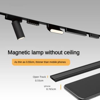Magnetic Track Light Recessed Track Linear Light LED Ceiling Spotlights Indoor LED Track Lighting - Zhejiang Efon Lighting Co., Ltd. - China